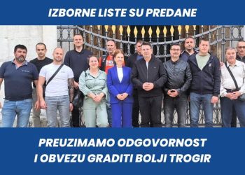 HDZ predvođem Bublom predao listu za izbore