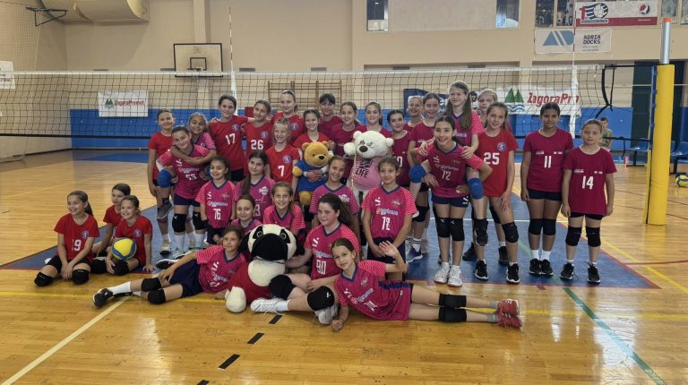 Dvostruko slavlje: Djevojčice Trogira prvakinje Županijske lige u odbojci