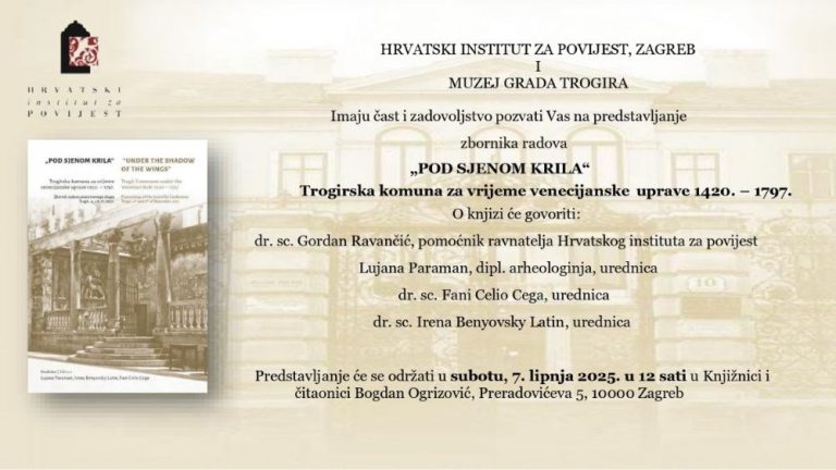 U Zagrebu u subotu predstavljanje zbornika radova ‘Pod sjenom krila’