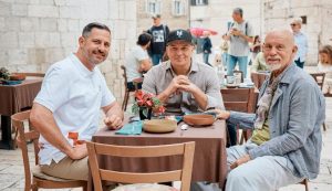 Tonči Glavina, John Malković i režiser filma o Hrvatskoj Pete Radovich